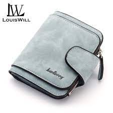 LouisWill Women Wallet Ladies Short Purse PU Leather Hand Bag Large Capacity