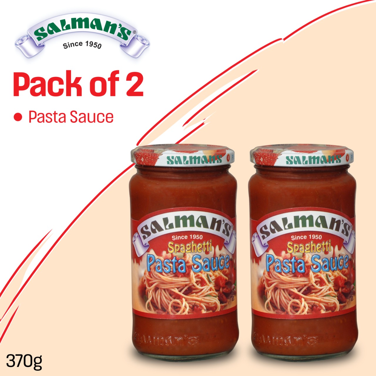 Salmans Spaghetti Pasta Sauce 370g