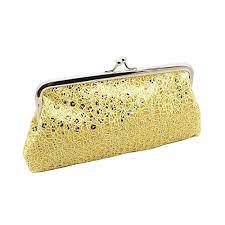 Women Sequins Buckle Clutch Evening Party Bag Phone Package Handbag Wallet Purse