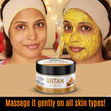 Ubtan Face & Body Scrub Exfoliates Clogged Pores Removes Impurities & Brightens Up Your Skin Suitable For All Skin Types