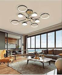 New Design Chandeliers Nordic Living Room Chandelier Lighting Modern Minimalist Luxury Atmosphere Home Lamp Bedroom Restaurant Lights Fixtures
