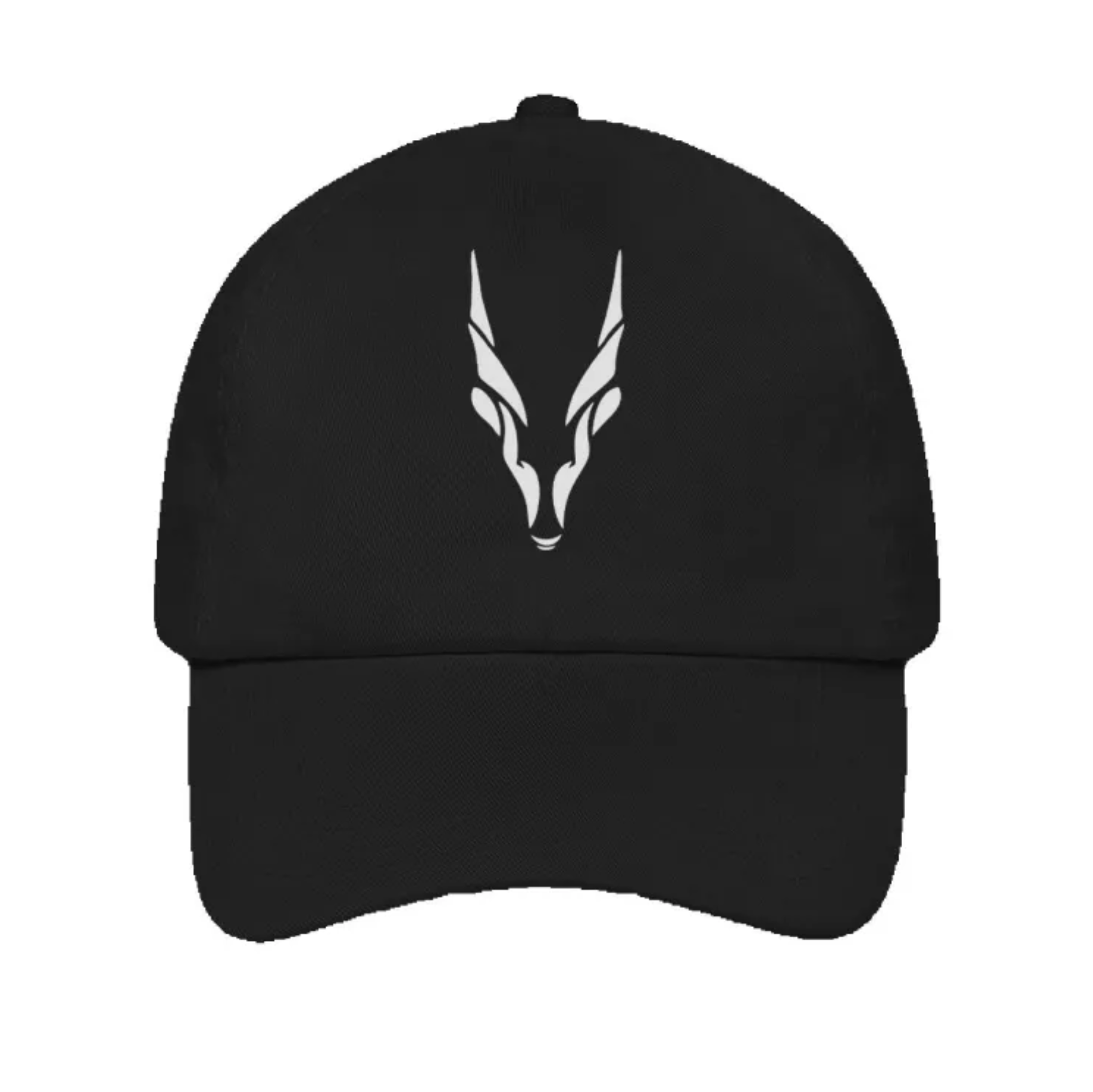 Markhor Cap Stylish logo Hat Black Premium Quality