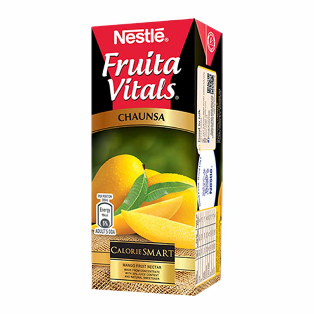 Nestle Fruita Vitals Chaunsa Mango Nectar 200 ml Pack of 6