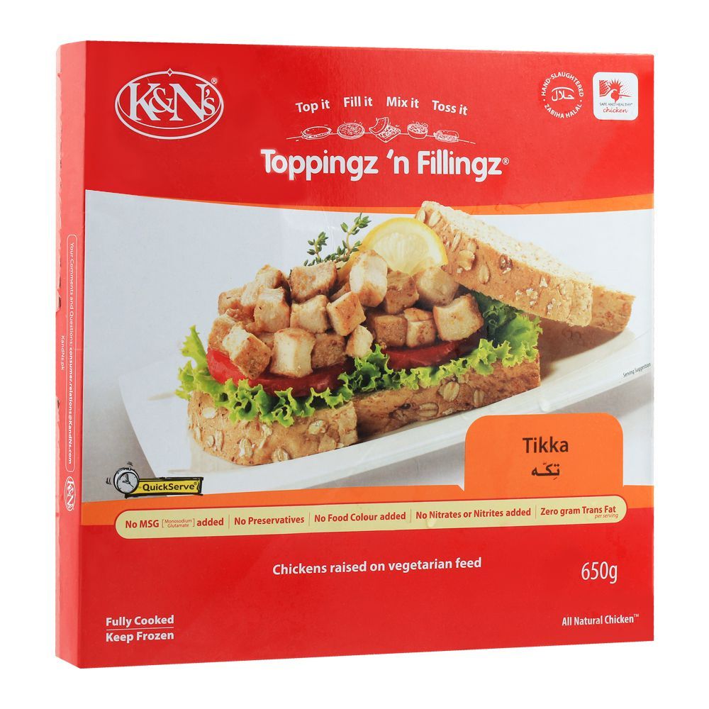 K&N's Toppings N Fillings Tikka 650 gm