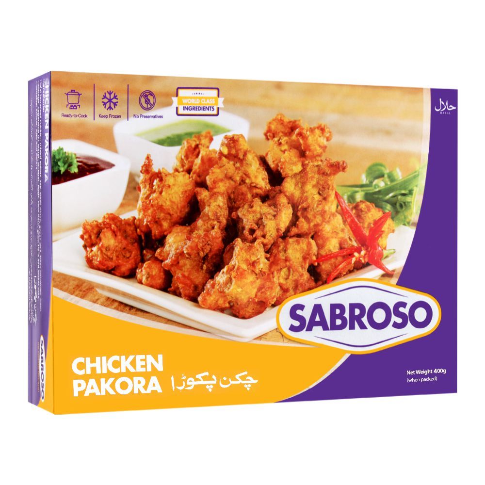 Sabroso Chicken Pakora Economy Pack 400g