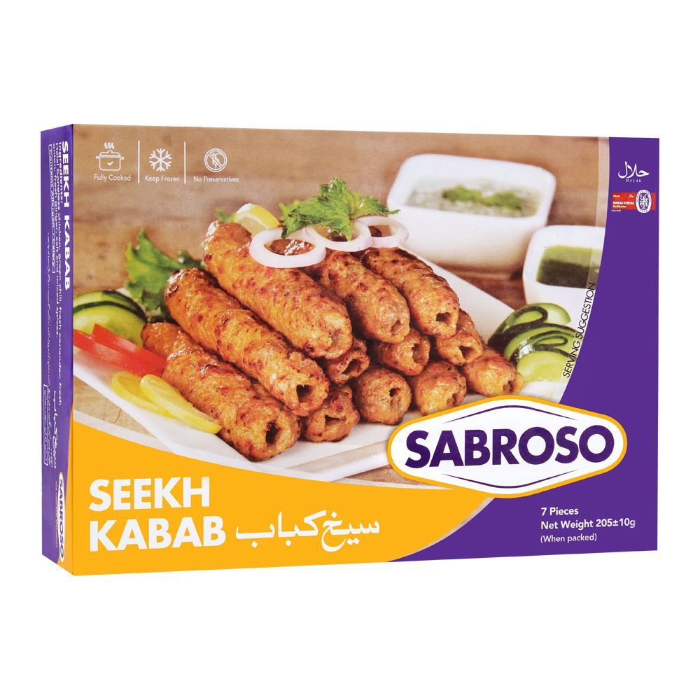 Sabroso Chicken Seekh Kabab 540g