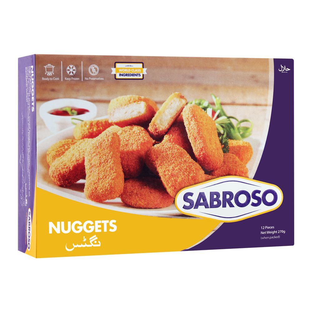 Sabroso Chicken Nuggets 12 Pieces 270g