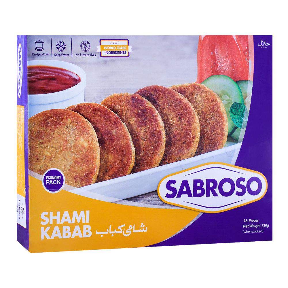 Sabroso Chicken Shami Kabab 15 Pieces 600g