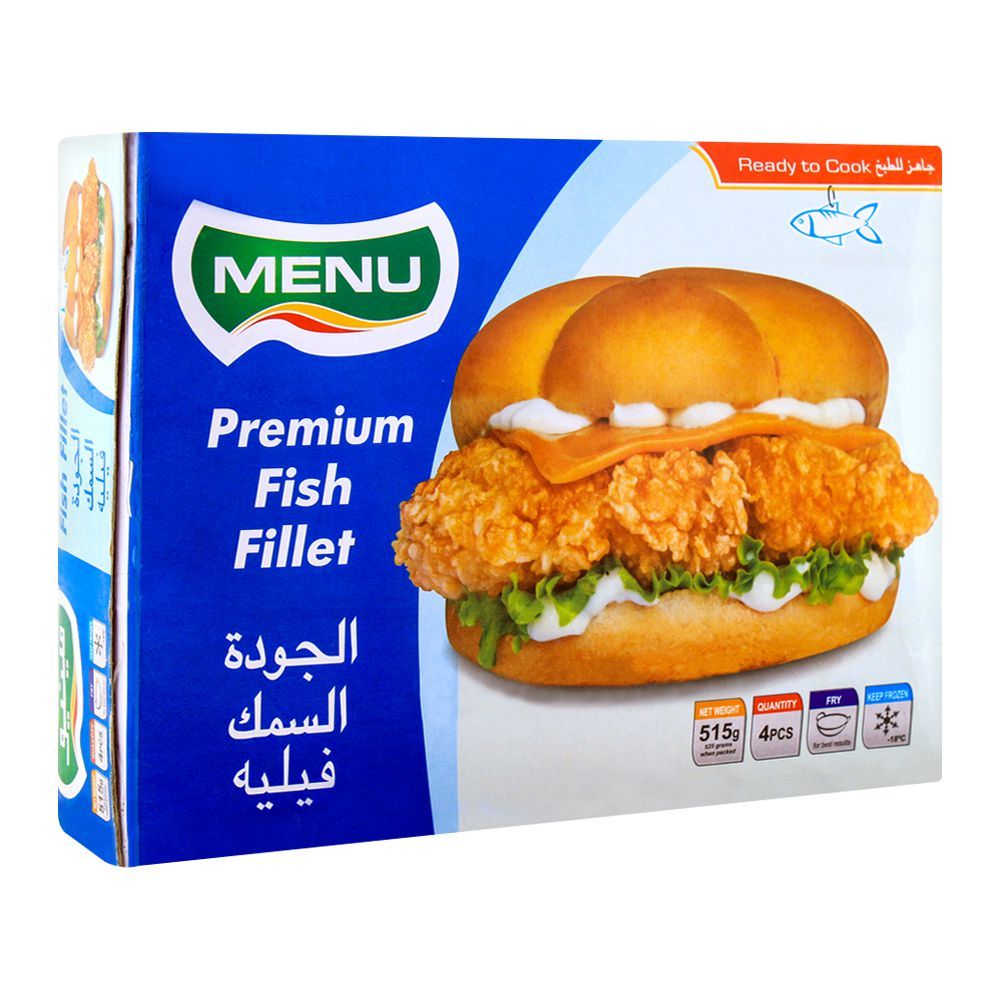 Menu Premium Fish Fillet 4 Pieces 515g