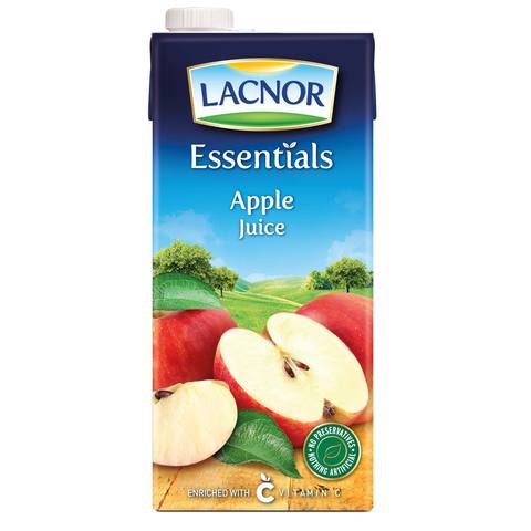 Lacnor Essentials Fruit Juice Apple Juice 1Ltr