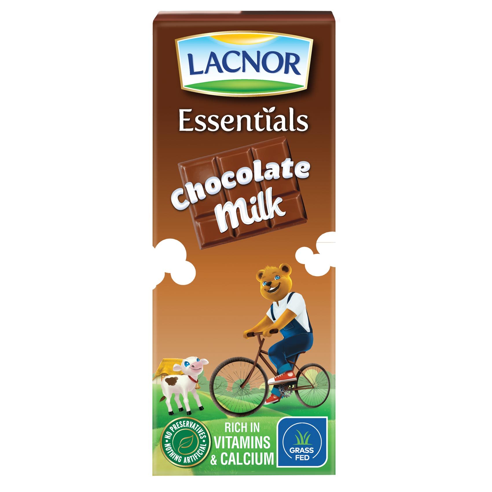 Lacnor Essentials Chocolate Milk 180 ml