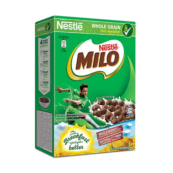 Nestle Milo Whole Grain Cereal 170 gm