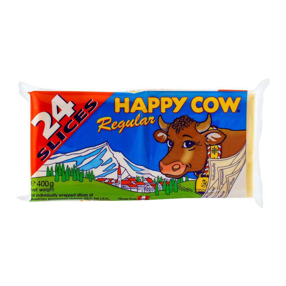 Happy Cow slice cheese regular 24's