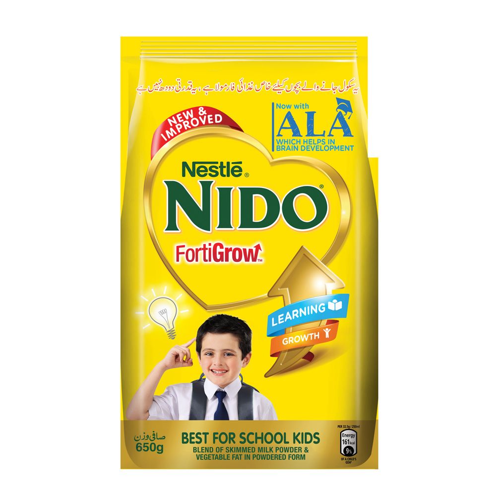 Nestle Nido Fortigrow 650g Pouch