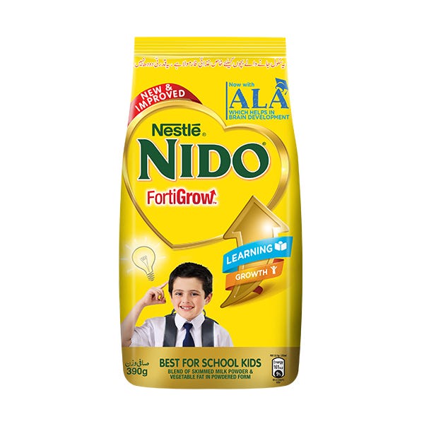Nido Forti Grow School Age Pouch 390g