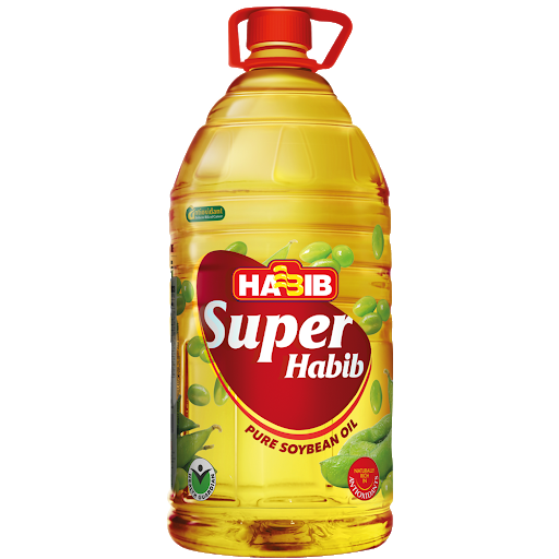 Habib Super Pure Soyabean Oil Bottle 5L
