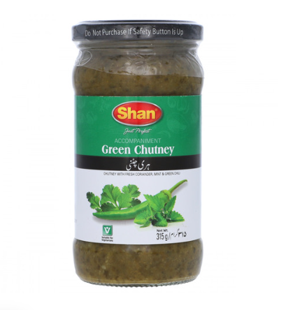 Shan Green Chutney 315g