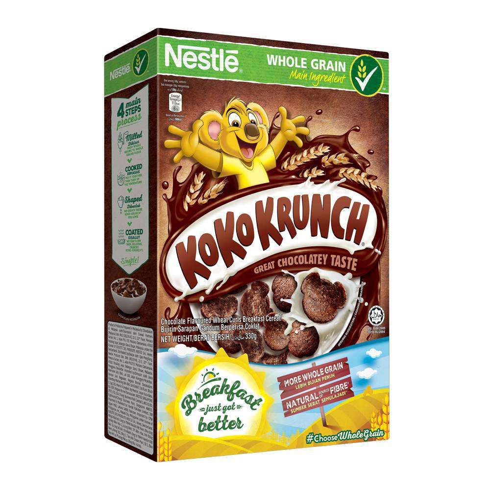Nestle Koko Krunch Cereal, Whole Grain 450g
