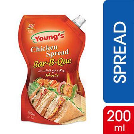 Young's Chicken BBQ Spread 200ml