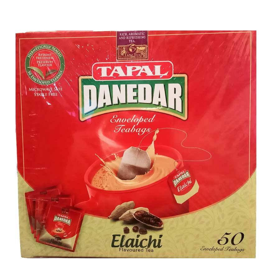Tapal Danedar Elaichi Flavour Enveloped Tea bags 50