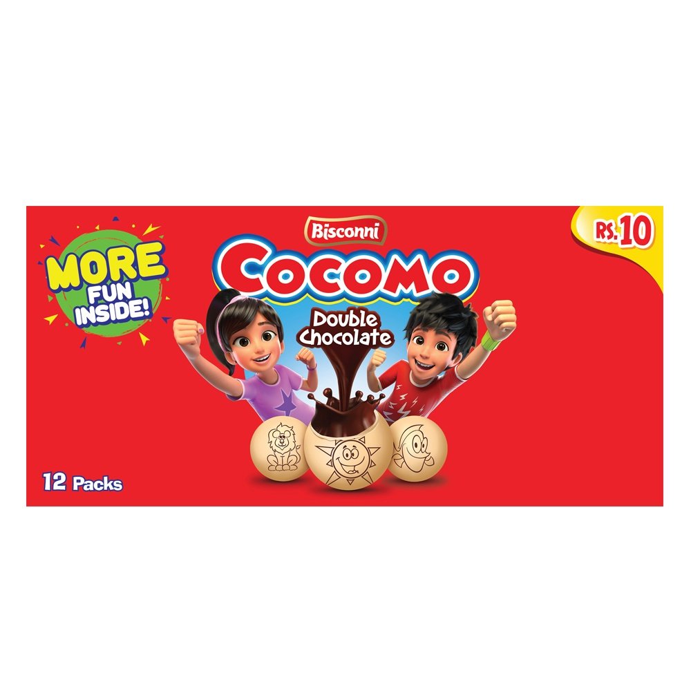 Bisconni Cocomo Double Chocolate 24 Pack