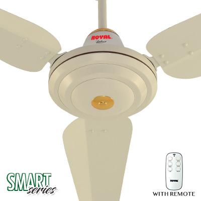 Royal Fan Ceiling Fan 56 Inches AC DC Smart Prime Copper Winding Remote Control
