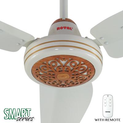 Royal Fan Smart Regency AC DC Ceiling Fans - MOTIF Copper Winding 56 Inches