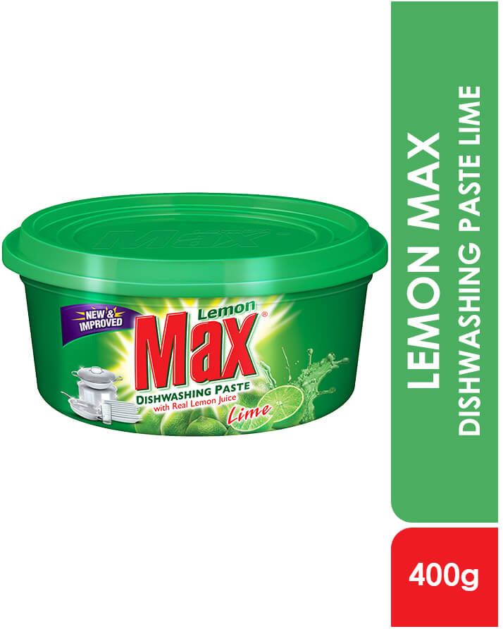 Lemon Max Dishwash Paste Green 400g