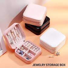 Latest Jewelry Organizer Box for Travelling Leather Box Hair Accessories
