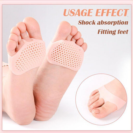 Comfortable Practical Durable Forefoot Cushion Pads Pain Relief Silicone Gel Bunion Protector