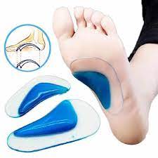 Dr. Foot Plantar Fasciitis Orthotic Insole Arch Support Silicone Insole