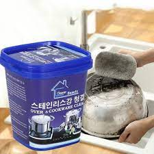 Oven & Cookware Korean Cleaner Stainless Steel Cleaning Paste Multi-Purpose Cleaner