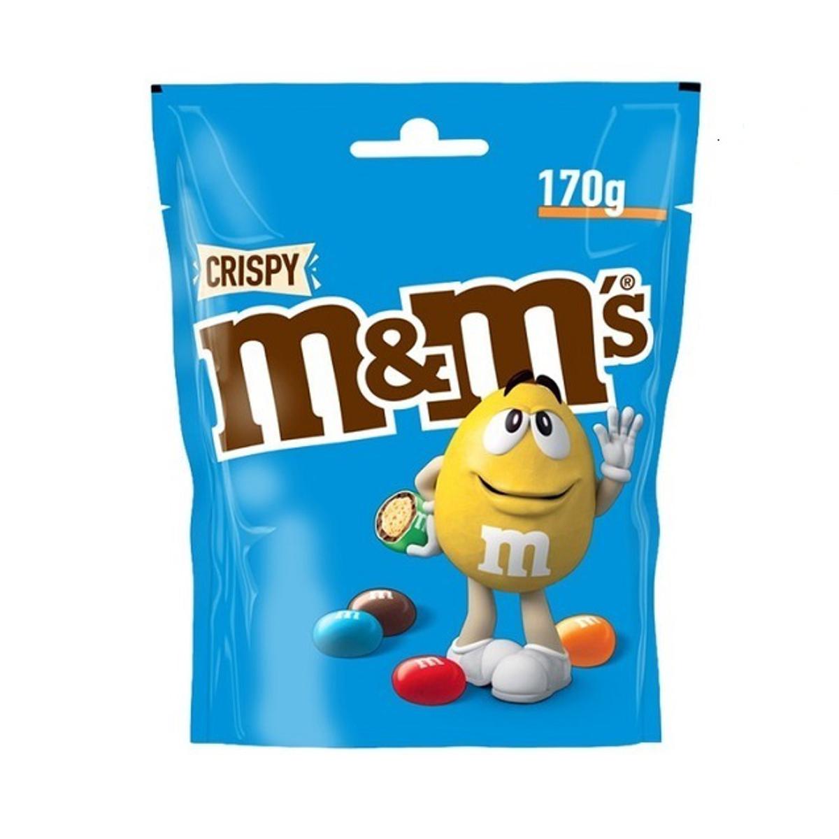 M&M'S Crispy Milk chocolate filled with crispy 170gm (Imported)