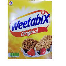 Weetabix Breakfast Cereal Whole Grain Wheat Original 430g (Imported)
