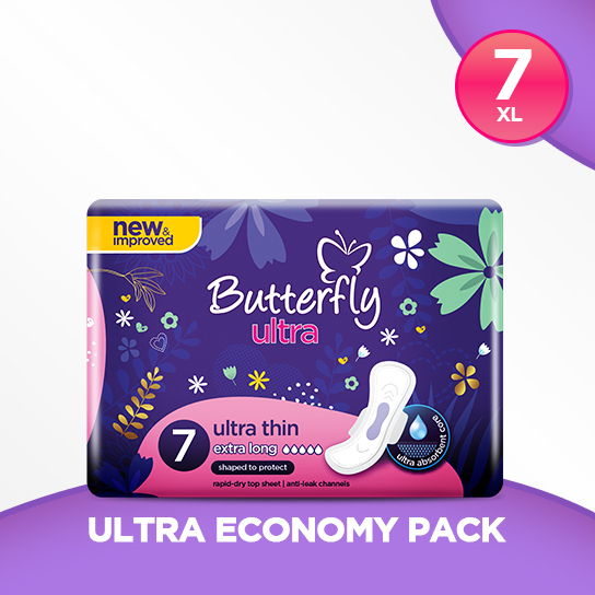 Butterfly Ultra Sanitary Pads Extra Long