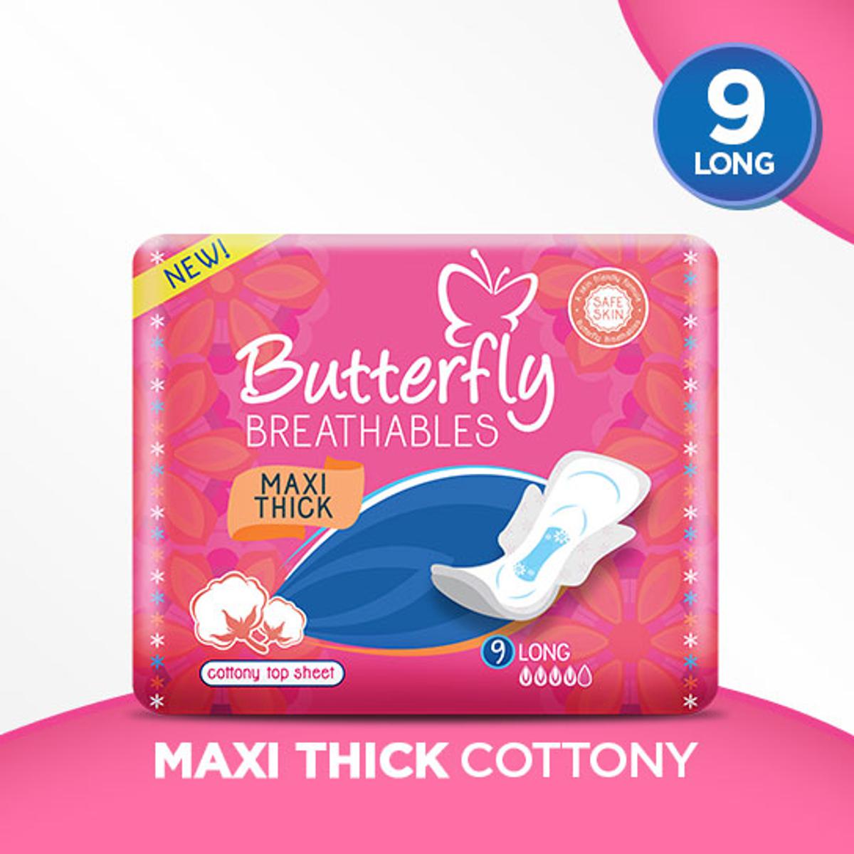 Butterfly Breathable Maxi Thick Cottony Soft Sanitary Pad
