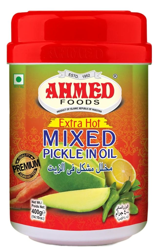 Ahmed Mixed Pickle Extra Hot 400g