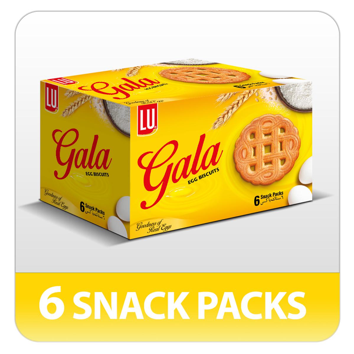 Gala Egg Biscuits (Pack of 6)