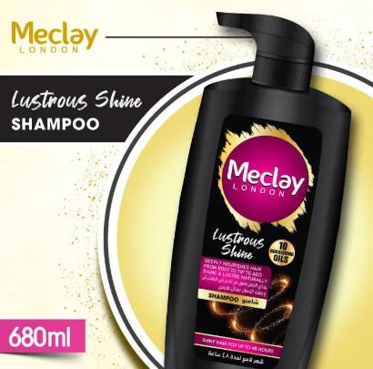 Meclay London Lustrous Shine Shampoo 680ML