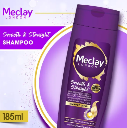 Meclay London Smooth & Straight Shampoo 185ML
