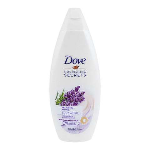 Dove Nourishing, Secrets Relaxing Rituals 0% Sulfate SLES Body Wash