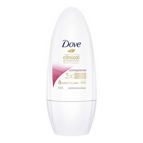 Dove Clinical Protection Pomegranate 3x Moisturizing Cream Anti-Perspirant Roll On For Women