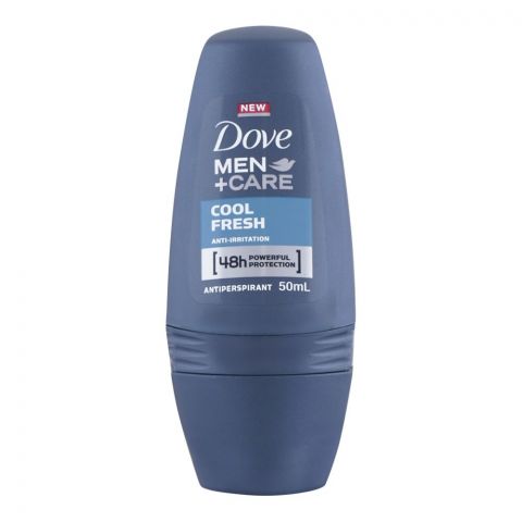 Dove Men Care Cool Fresh Anti-Irritation Anti Perspirant Roll On For Men 50m