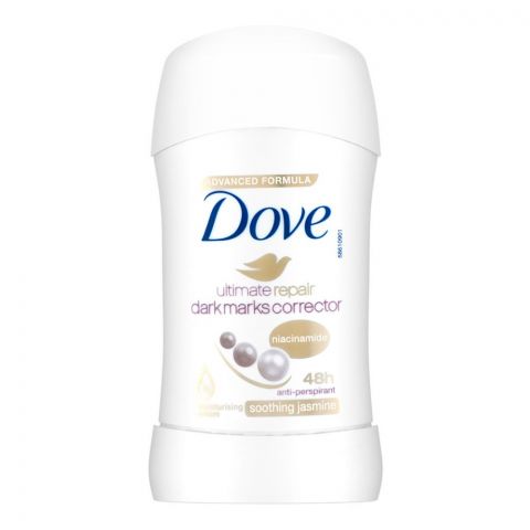 Dove Ultimate Repair Dark Marks Corrector Soothing Jasmine Anti Perspirant Deodorant Stick For Women 40g