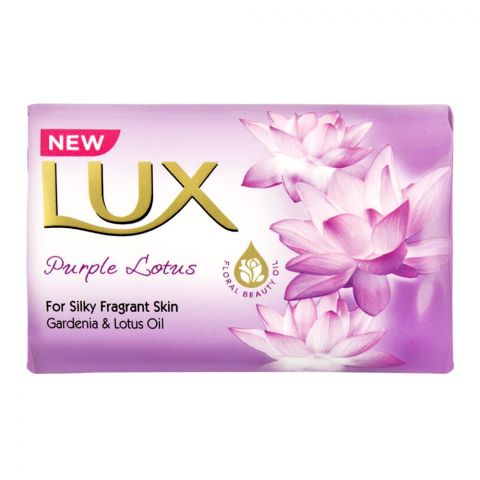 Lux Purple Lotus Gardenia & Lotus Oil Soap 110g