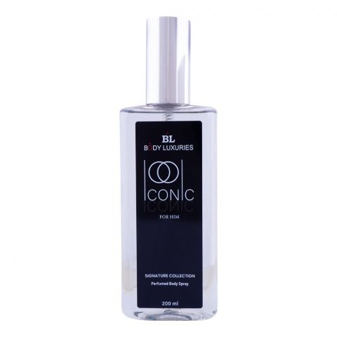 Body Luxuries Iconic For Him Perfumed Body Spray 200ml