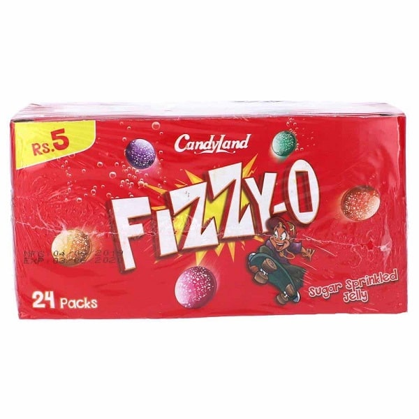 Candyland Fizzy O Jelly (24 Packs)