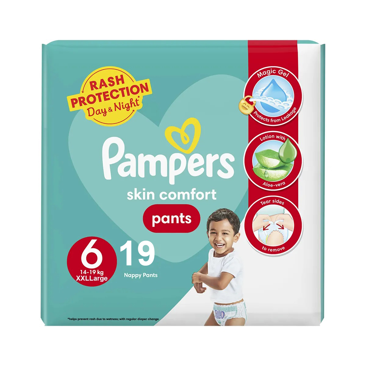 Pampers Pants Baby Diapers (Size 6 Junior Plus 19 Pcs)