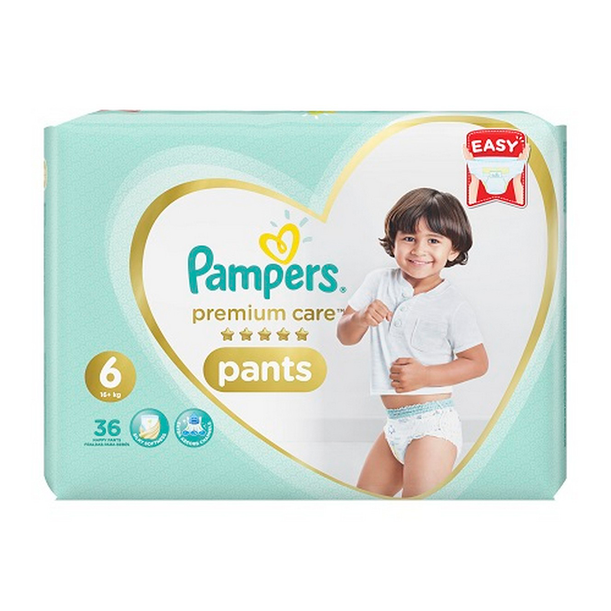 Pampers Premium Care Pants Diapers (Size-6 XX Large, 36Pcs)