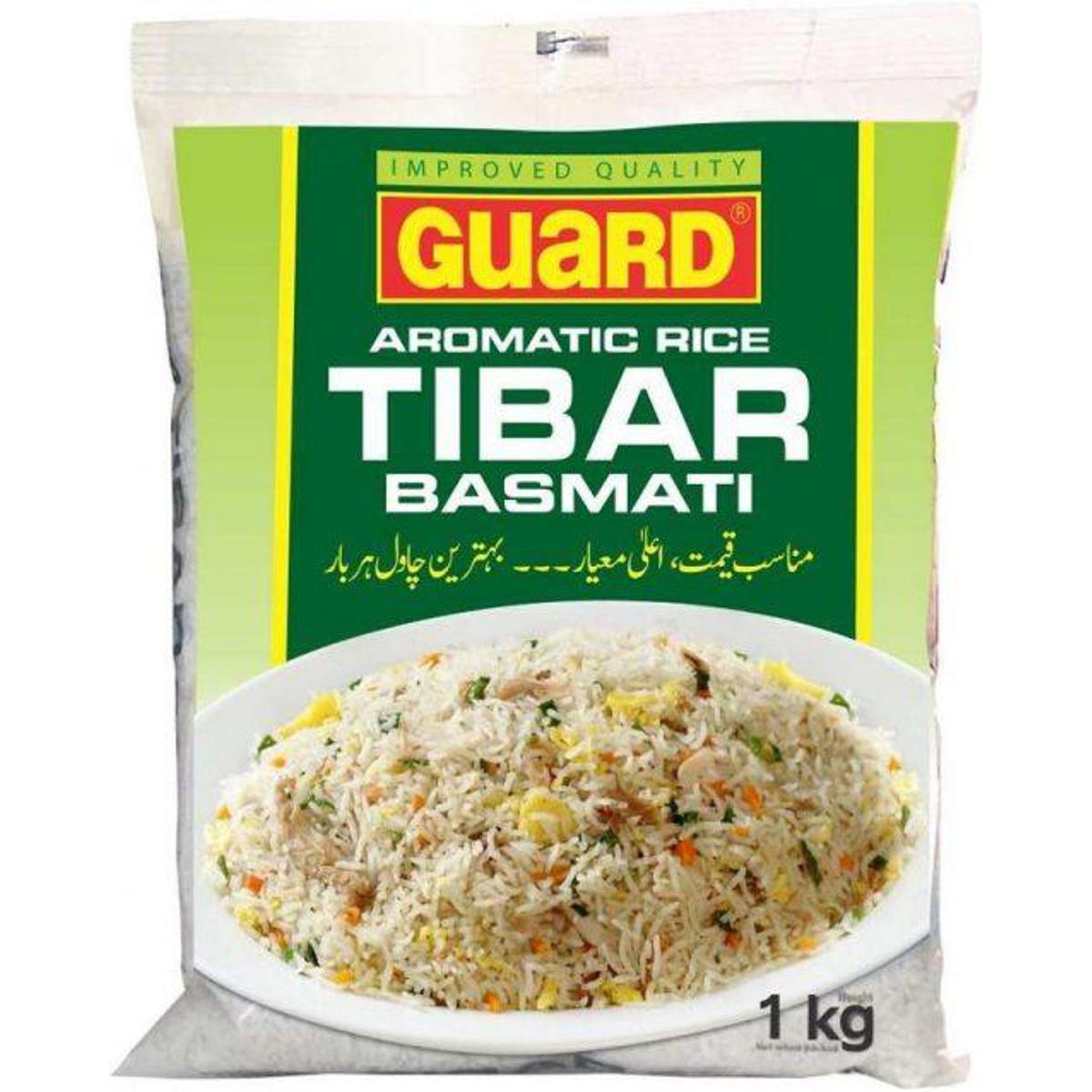 Guard Tibar Basmati Rice Chawal 1 KG Packet